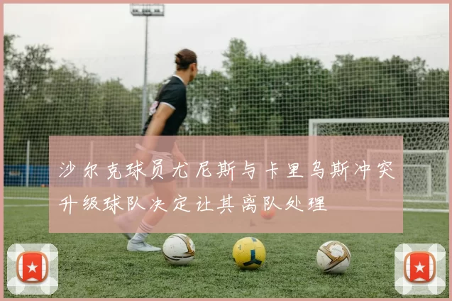 沙尔克球员尤尼斯与卡里乌斯冲突升级球队决定让其离队处理